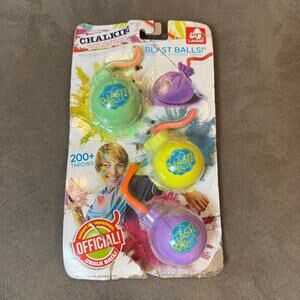 Lanard Chalkie Chalk Blast Balls Set of 3 New in Package